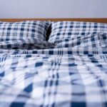 Blue Check Bedsheet